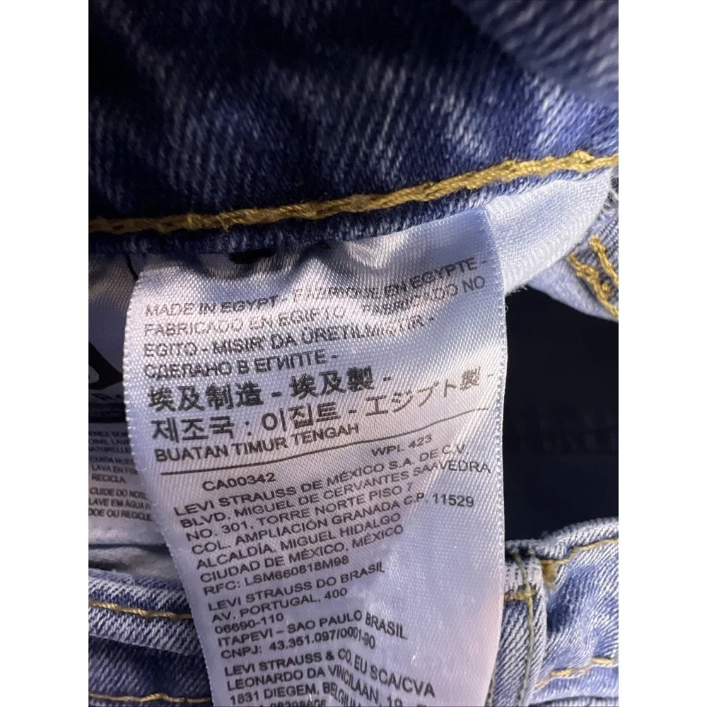 Levi's 541 Jeans Men's 30x34 Blue Straight Biker Cowboy Preppy Relaxed‎